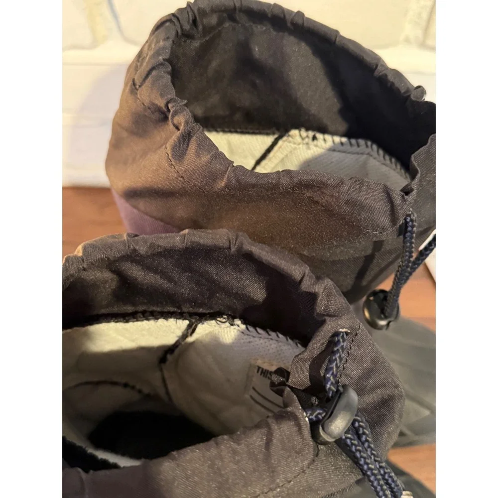 LL Bean Kids Snow‎ Boots Black Reflective Winter Waterproof Outdoor Pics 4 Size